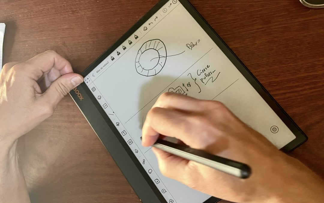 Nueva herramienta digital para joyería: Tablet de tinta líquida.